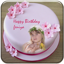 Name Photo on Birthday Cake 2018 aplikacja