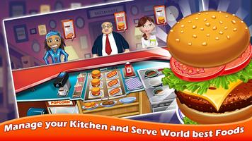 Cooking Mania Restaurant Game Affiche