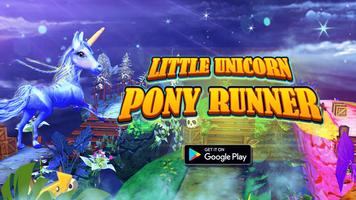 Little Unicorn Pony Runner الملصق