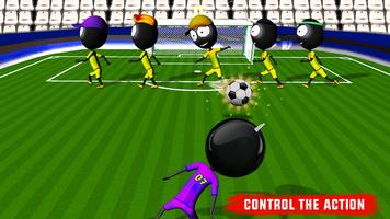 Stickman Heroes : Soccer Hero تصوير الشاشة 3