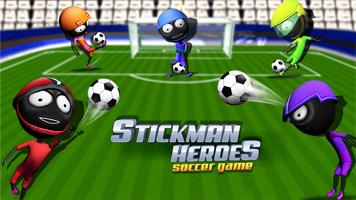 Stickman Heroes : Soccer Hero تصوير الشاشة 1