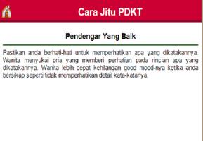 Cara Jitu PDKT screenshot 3