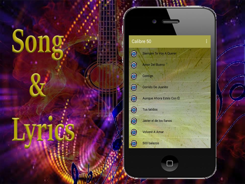 Calibre 50 Musica Y Canciones Letra 2017 For Android Apk Download Lyrics » c » calibre 50 lyrics » aunque ahora esta©s con al lyrics. apkpure com