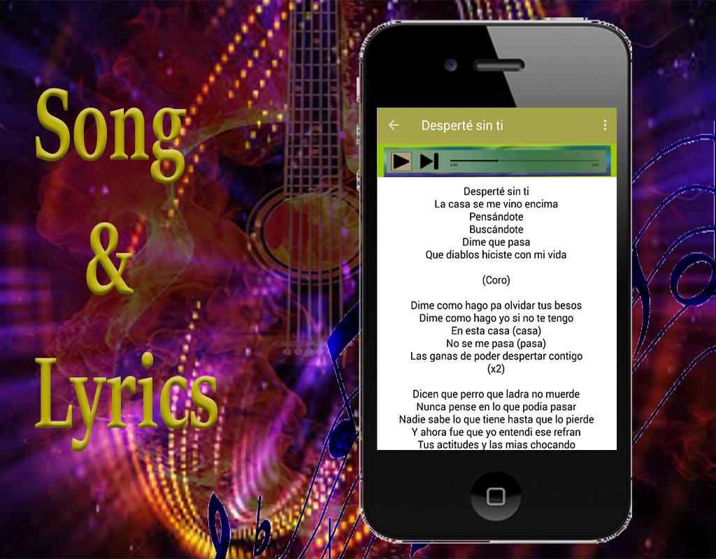 Descarga de APK de Noriel - Desperte Sin Ti canciones y musica letra para  Android