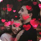 Heart Photo Effect Video Maker أيقونة