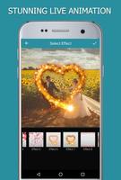 Heart Photo Effect Video Maker تصوير الشاشة 1