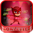 Pj Adventure MASKS CITY Owlette ไอคอน