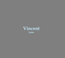 Vincent Lyrics Affiche