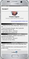 Vincent Pagano CV for Codapps تصوير الشاشة 1