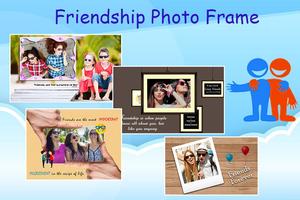 Friendship Photo Editor :  Frame, Sticker, Quotes poster