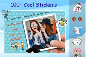 Friendship Photo Editor :  Frame, Sticker, Quotes screenshot 3