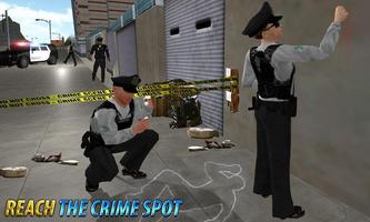لعبة الجريمة ضابط شرطة الملصق