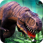 Real Dinosaur City Attack Sim icône