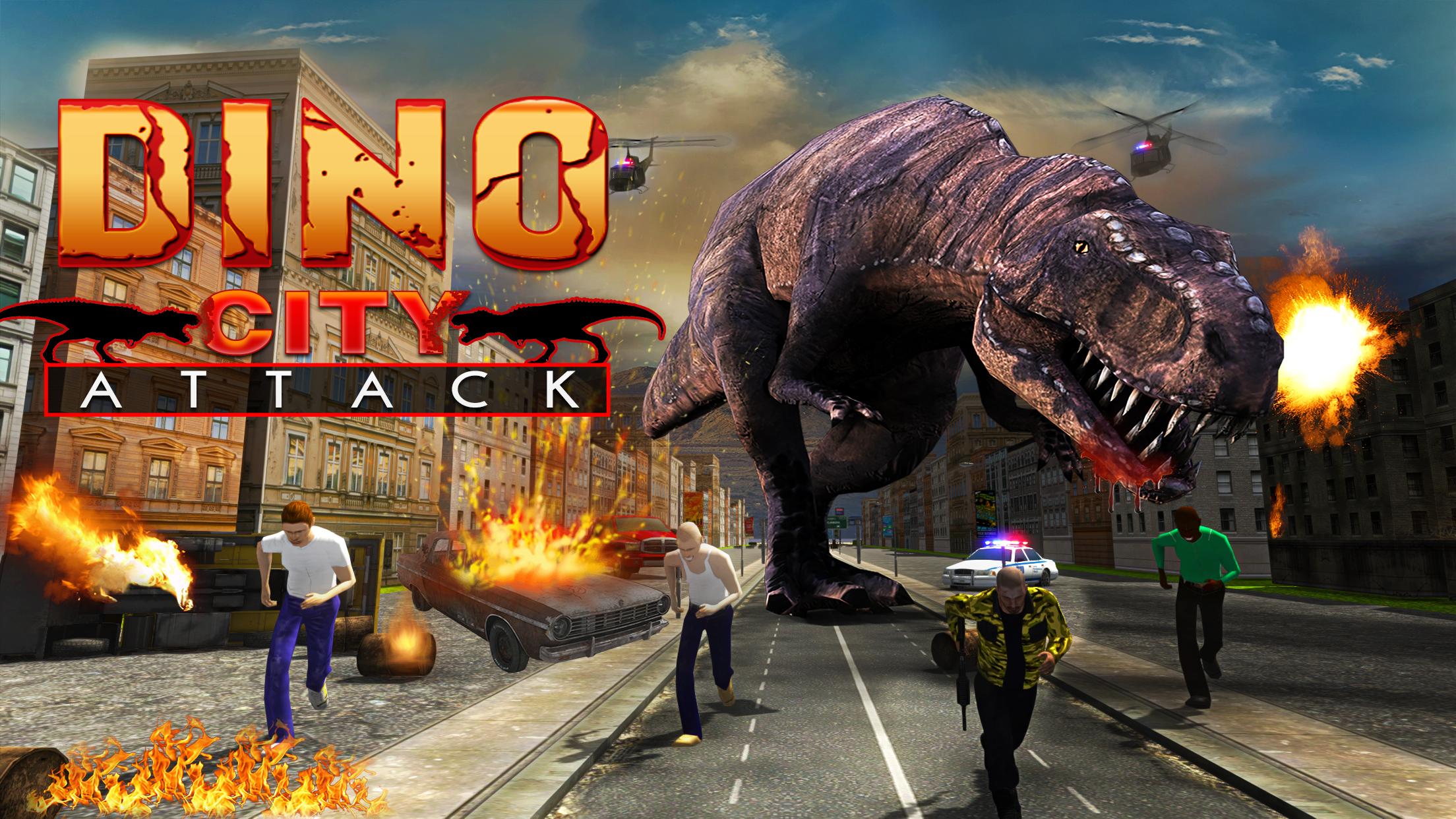 Real Dinosaur City Attack Sim For Android Apk Download - roblox dinosaur simulator top 10 dins