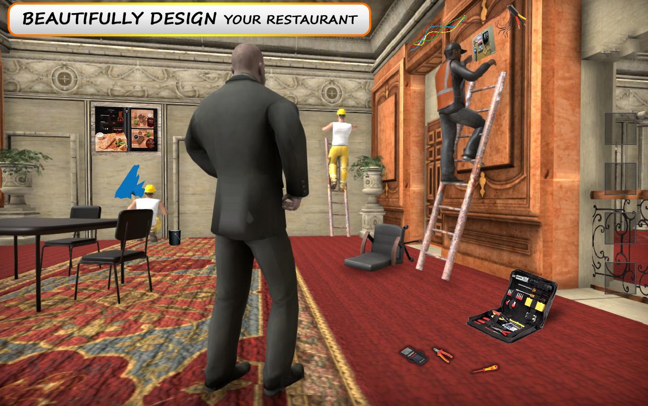 My Restaurant Manager Virtual Manager Games 3d For Android - my restaurant roblox game ideas