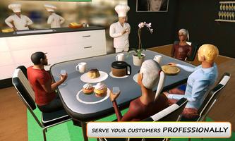 Virtual Restaurant Manager Sim captura de pantalla 1
