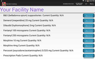 Narcotic Inventory ASC Affiche