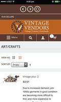 برنامه‌نما VintageVendors.com عکس از صفحه