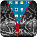 Snake Skin Zipper Lock Screen APK