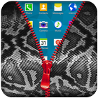 Snake Skin Zipper Lock Screen ícone