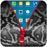 Snake Skin Zipper Lock Screen ícone
