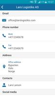 Visma Contacts screenshot 3