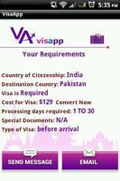 visa app स्क्रीनशॉट 3