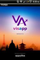 visa app पोस्टर