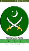 Pakistan Military Ranks Affiche