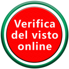 Verifica del visto online icône