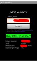 JMBG Validator Affiche