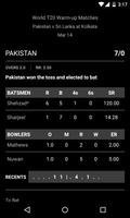 Cricket Scores syot layar 2