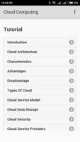 برنامه‌نما Cloud Computing عکس از صفحه