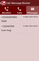 Call SMS Blocker imagem de tela 2