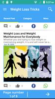 Tricks To Weight Loss Ekran Görüntüsü 1