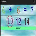 4 years educational games sum simgesi