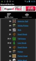 Minecraft Block IDs captura de pantalla 1