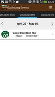Gatlinburg Tours and Events تصوير الشاشة 1