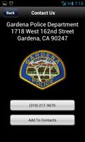 Gardena Police Department تصوير الشاشة 1