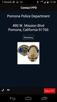 برنامه‌نما Pomona Police Department عکس از صفحه