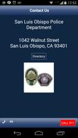 1 Schermata San Luis Obispo Police Dept