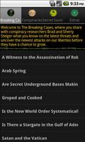 برنامه‌نما Conspiracies: Breaking Cases عکس از صفحه