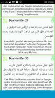 Doa Harian Ramadhan 30 Hari capture d'écran 1