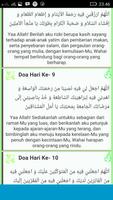 Doa Harian Ramadhan 30 Hari स्क्रीनशॉट 2