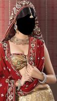 Indian Bride Photo Montage Affiche