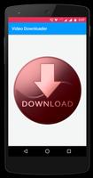 Video Downloader App Affiche