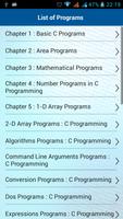 C Programs screenshot 1