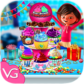 Baby Shower Cupcake Maker Jeu icon