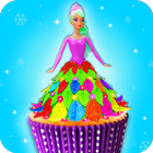 Edible Doll Cupcake Maker! Bake Cupcakes with Chef icon