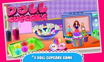 Edible Doll Cupcake Maker! Bake Cupcakes with Chef poster